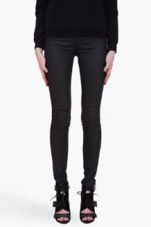Rag & Bone Skinny Black Jeans for women