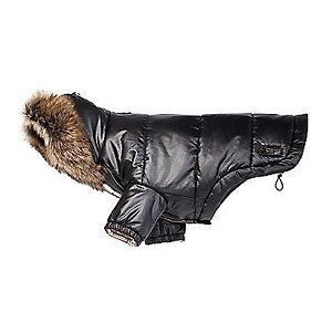 COACH Puffer Dog Coat with Removable Real Spanish