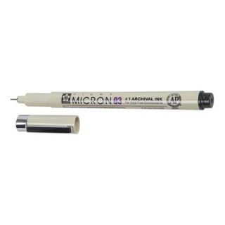 Micron XSDK03 49 Rollerball Pen, Stick, 0.35mm, Black, PK 12