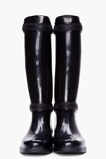 Givenchy Black Zipper detailed Rainboot for women