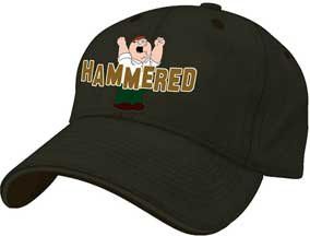 Family Guy Hammered Peter Hat Clothing