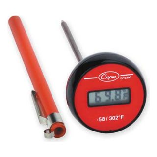 Cooper Atkins DPS300 0 8 Digital Pocket Thermometer, 5 In. L