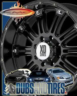 18 Inch 18x9 KMC XD SERIES wheels HOSS Gloss Black wheels rims