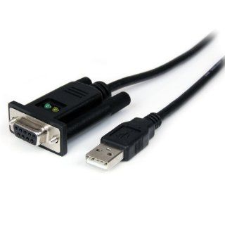 StarTech 1 Port USB to Null Modem RS232 DB9 Serial DCE
