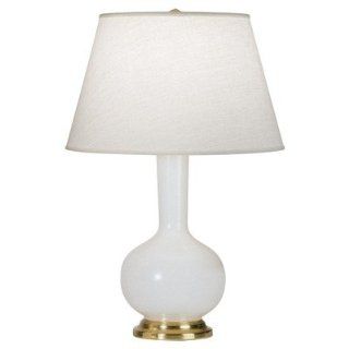 Genie Table Lamp Color Canary, Base finish Antique Brass