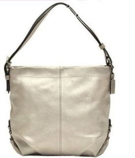 Coach Leather Convertible Duffle Zippered Hobo Handbag