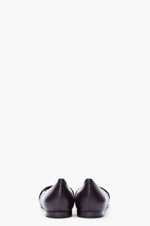 Givenchy Black Suede Logo Flat for women