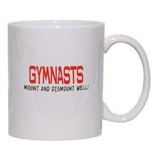 GYMNASTS MOUNT AND DISMOUNT WELL Mug for Coffee / Hot