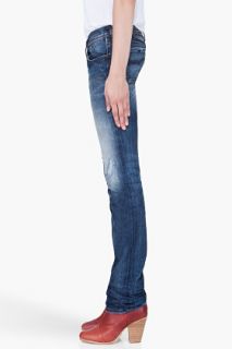 Diesel Slim Navy Lowky Jeans for women