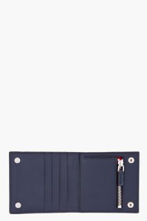 Marni Red Leather Press stud Wallet for men