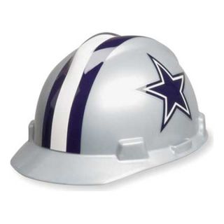 MSA 818392 NFL Hard Hat, Dallas Cowboys, Gray/Blue