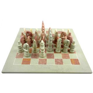 Handmade Decorative 14 inch Maasai Chess Set (Kenya)