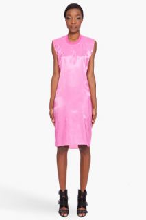 MM6 Maison Martin Margiela Pink Electric Dress for women