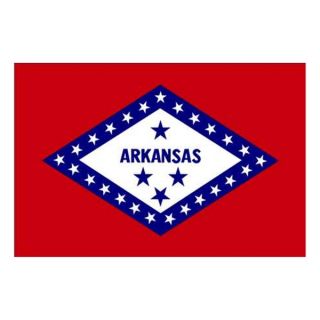 Nylglo 140360 Arkansas State Flag, 3x5 Ft