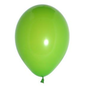 11 Lime Green Balloons Toys & Games