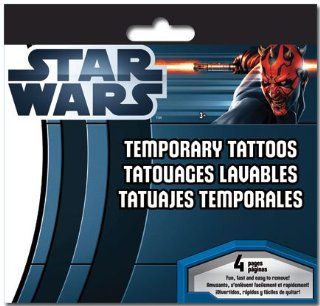 Star Wars   The Saga Temporary Tattoos Booklet Health