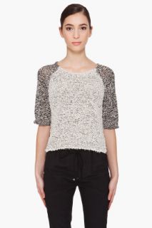 3.1 Phillip Lim Distressed Cropped Pullover for women