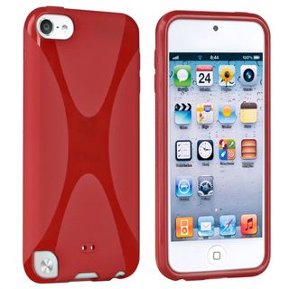 BasAcc Red TPU Rubber Case for Apple® iPod touch 5th Generation