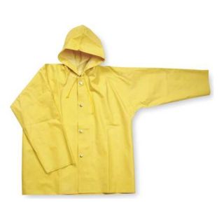 Condor 4T234 Rain Jacket with Hood, Yellow, L