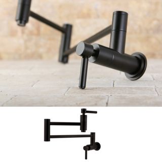 Oil Rubbed Bronze Wall mount Pot filler Kitchen Faucet Today $219.99
