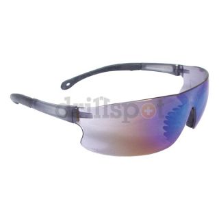 Radians RS1 70 Safety Glasses, Blue Mirror, Scrtch Rsstnt