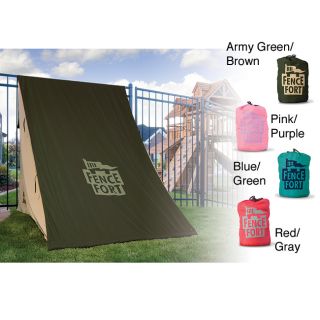 Fence Fort Kids Indoor/Outdoor Easy to assemble Nylon Play Tent Today