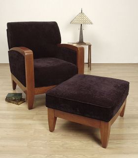 Onyx Chair and Ottoman Set