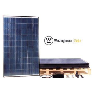 4 Pack   AC 235 Watt Solar Panel Complete Installation Kit