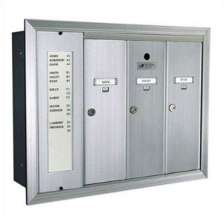1255 Series Vertical Mailbox Unit with Directory Number of