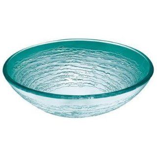 Pegasus G 242 Frosted Swirl Glass Vessel Sink, Frosted  