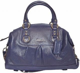 Coach Ashley Leather Satchel Style F15445 in Iris Shoes
