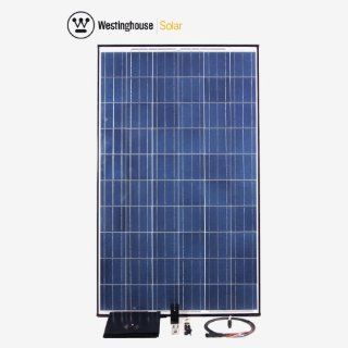 1 Pack   AC 235 Watt Solar Panel Complete Installation Kit