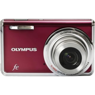 Olympus FE 5020 Point & Shoot Digital Camera   Red