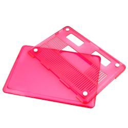 Clear Pink Snap on Case for Apple MacBook Pro 13 inch