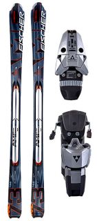 Fischer AMC 73 Downhill Ski Package   164 cm