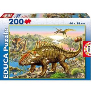 Puzzle 200 pcs   Dinosaures   Achat / Vente PUZZLE Puzzle 200 pcs