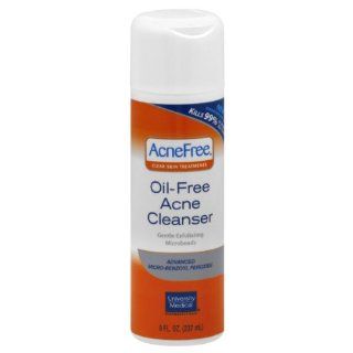 Medical AcneFree Oil Free Purifying Cleanser 8 fl oz (237 ml) Beauty