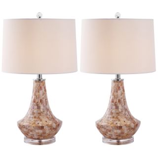 Indoor 1 light Kobe Sea Shell Table Lamps (Set of 2) Today: $177.99