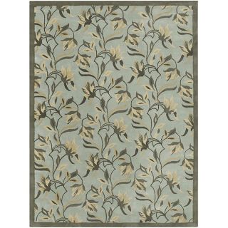 Hand tufted Lisse Collection Wool Rug (8 x 11)