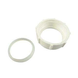 Danco 86809 1 1/4 Inch Slip Joint Nut with Washer, PVC  