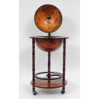 Red Nautical Globe Bar Table Today: $163.99