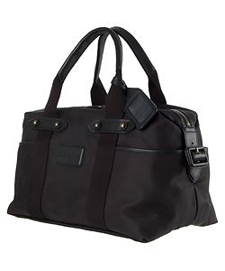 Burberry Black Nylon Duffle Bag
