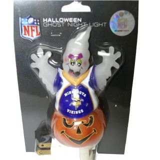 Minnesota Vikings Halloween Ghost Night Light Today $11.09