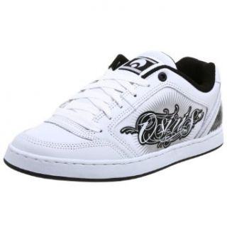 com Osiris Mens Merk II Maxx 242 Sneaker,White/Black,10 M Clothing