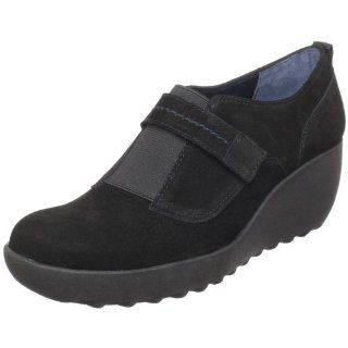  Aerosoles Womens Gifted Slip On Wedge,Black,11 M US Shoes