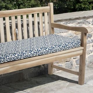 Isabella Outdoor Verti Blue Bench Cushion