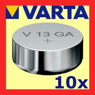 10x VARTA V13GA Knopfzelle LR44 AG13 13GA V76PX SR44 