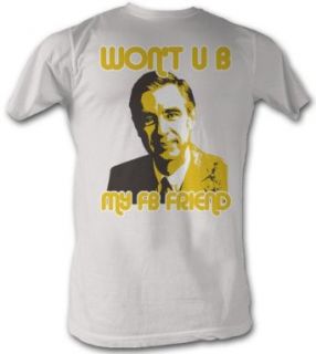 Mr. Mister Rogers T shirt U B Friend Adult Vintage White
