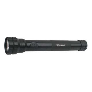 Westward 5RHR4 Industrial Flashlight, D, LED, Black