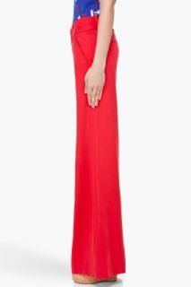 Alice + Olivia Red Wide Leg Pants for women